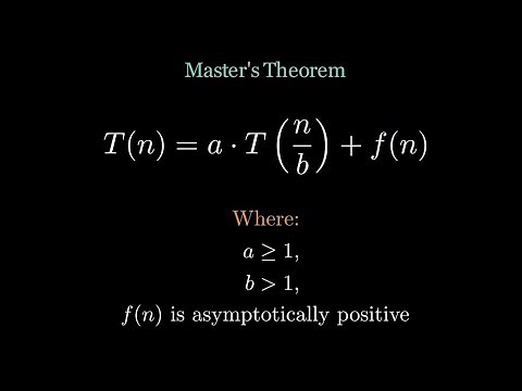 Master's Theorem EXPLAINED