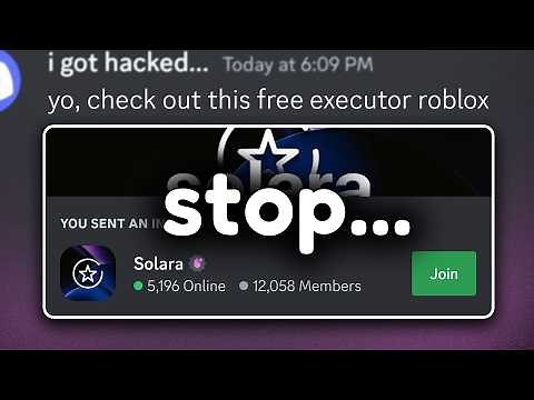 This is why you should Stop Downloading Roblox Cheats!