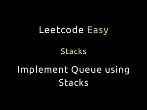 Implement Queue using Stacks - Python
