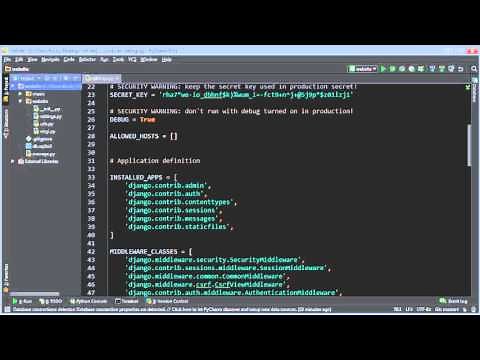Django Tutorial for Beginners - 6 - Database Setup
