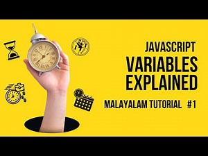 JavaScript Variables Explained | Malayalam Tutorial