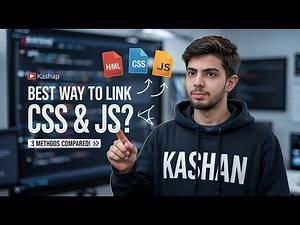 Connect HTML with CSS & JavaScript Like a Pro | Inline, Internal & External | Web Development Basics
