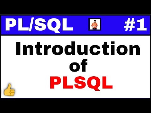 PL/SQL Tutorial #1: Introduction of PLSQL