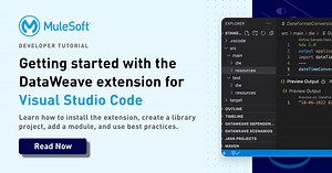 Getting started with the DataWeave extension for Visual Studio Code