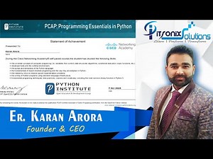 Programming Essentials in Python Certification | PCAP - Certified Associate in Python Programming