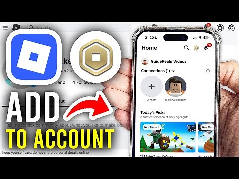 How To Add Robux To Roblox Account - Step By Step