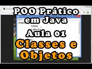 Class 01 - Classes and Objects - Object-Oriented Programming Course in Java - every 15 minutes