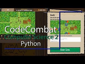 CodeCombat Level 33 Python Computer Science 2 Tutorial with Answers