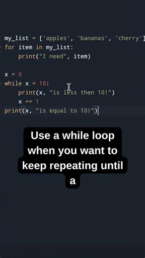 For Loop vs While Loop in Python (Explained Fast)