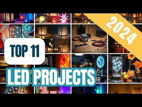 Light Up Your Creativity in 24 Hours with 11 Arduino LED Projects!