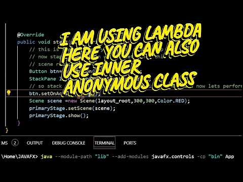 How to Set Up JavaFX in VS Code | Complete Guide with Configuration, and Running Your First App