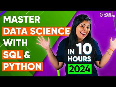 Data science Full Course with SQL and Python for Beginners