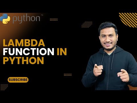 Lambda Function in Python | The Complete Python Course | Basic to Advance | Python Tutorial