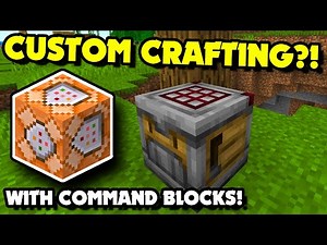 CUSTOM CRAFTING System Concept With Command Blocks in Minecraft 1.21.4+ Java?! [Simple]
