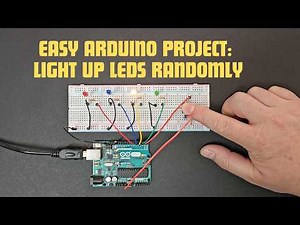 Arduino Tutorials: Random LED with Button | Tinkercad & Real Circuit Explained!