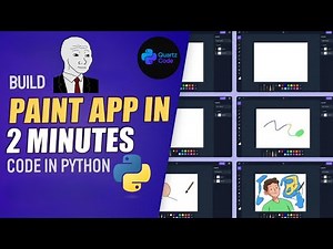 Build a Paint / Drawing App in Python – Easy Tkinter GUI Tutorial (Full Code) 🐍