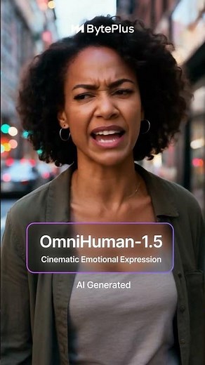 Omnihuman-1.5 Cinematic Emotional Expression