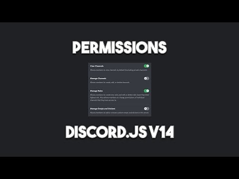 Discord Slash Command Permissions - Discord.js v14