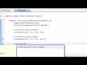 Java Programming Tutorial - 86 - Drawing More Stuff