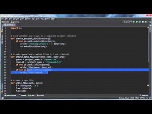 Python Web Crawler Tutorial - 4 - Speeding Up the Crawler