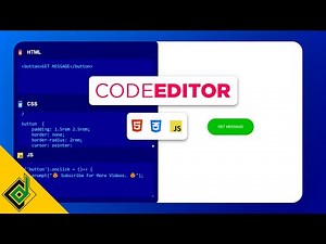 Build Live Code Editor Like CodePen | W3School | JsFiddle | JsBin Without Plugins