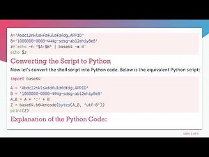 Converting a Shell Script to Python
