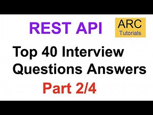 REST API Interview Questions - Part 2 | Rest API 40 interview questions Answers Experienced