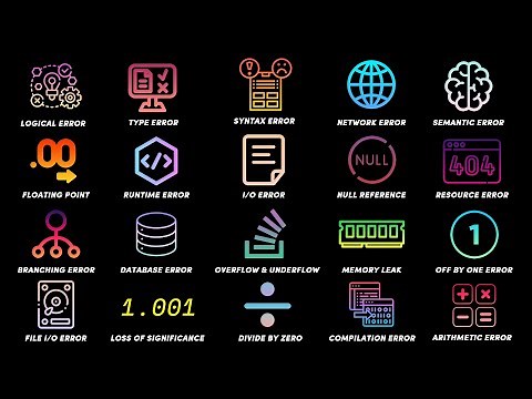 Every Programming Error / Bug Explained in 9 Minutes