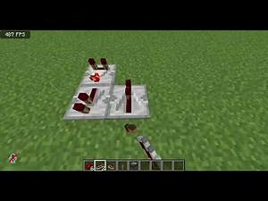 How to make the easiest redstone clock on Minecraft Java or Bedrock
