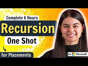 Recursion (Basics to Advanced) & Backtracking for Placements