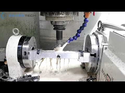 How milling on a 4-axis CNC machine works