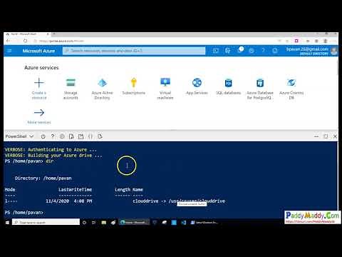 learn azure cloud shell and execute powershell script azure portal Tutorial