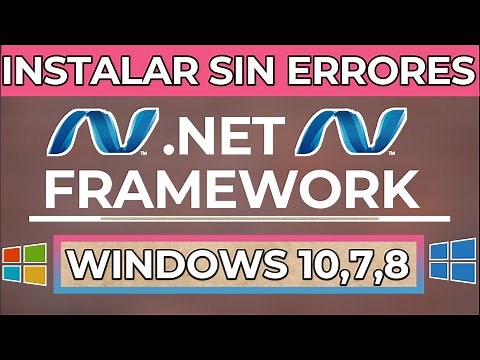 DESCARGAR e Instalar .Net Framework para Windows 10,7,8, NET FRAMEWORK 4.7.2/3.5/4.0/4.5/4.6/4.7/4.8