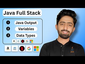 Java Variables and Data types Tutorial | Java Full Stack Development course in Hindi | lecture 2