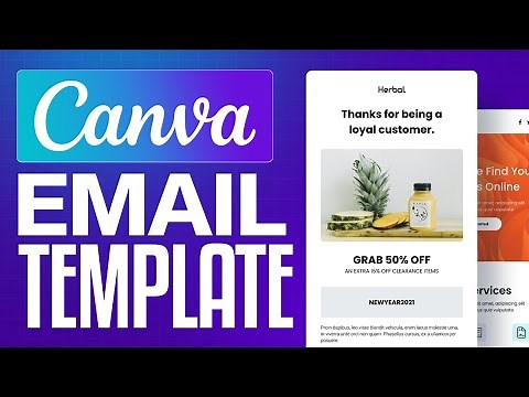 How To Make Email Template In Canva (2026) Beginners Guide