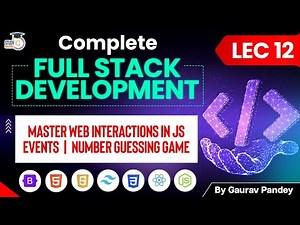JavaScript Events Tutorial: Create a Number Guessing Game