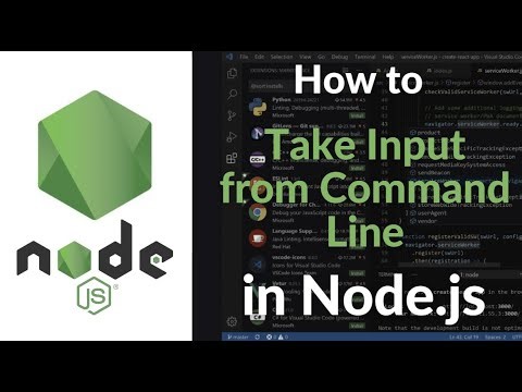 How to Take Input from Command Line in Node.js | Read User Input with readline Module