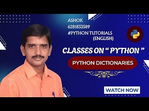 🚀 Python Dictionaries Made Simple | Step-by-Step Tutorial