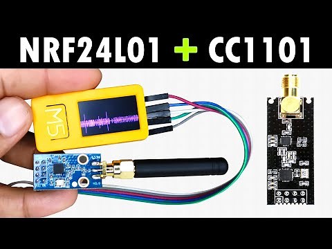 Master CC1101 & NRF24L01 with M5Stack Plus2 – Step-by-Step Full Tutorial