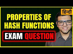 Properties of Hash Functions 🔥