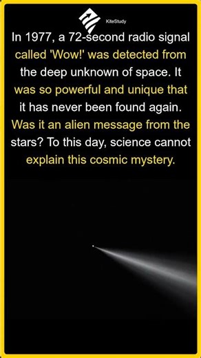 The 1977 Alien Mystery: The Wow! Signal