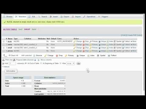 How to upload current date to server using PHP script and Mysql | Using NOW() function.