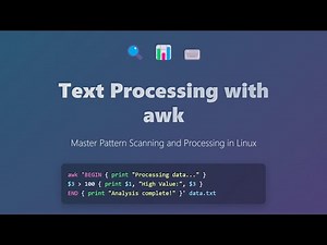 Text Processing with awk: A Beginner's Guide 🔍📊
