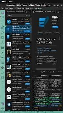 VS Code SQLite Viewer Install in 1 Minute! 🚀 | Python, SQL, SQLite3