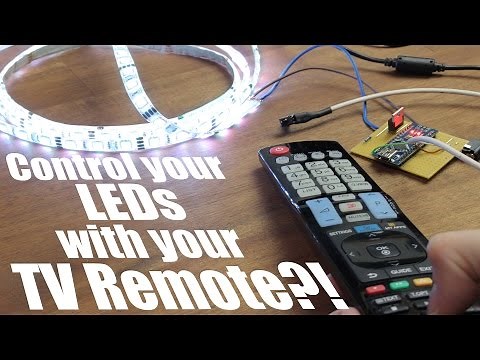 Control your LEDs with your TV remote?! || Arduino IR Tutorial