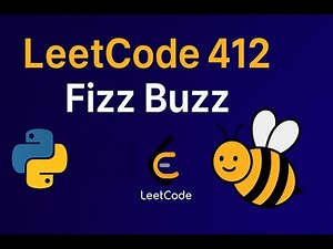 LeetCode 412 Fizz Buzz in Python | Easy Coding Tutorial for Beginners