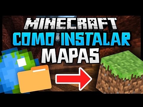 Como Instalar Mapas En Minecraft PC! | (Todas las Versiones) 📺 ✅