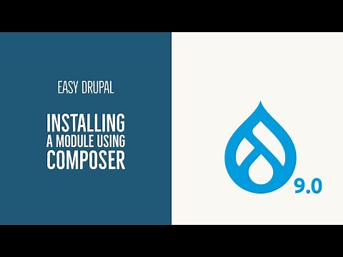 Installing a module using composer Drupal 9