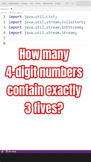 How to solve HARD Math PROBLEM in ONE Java Statement