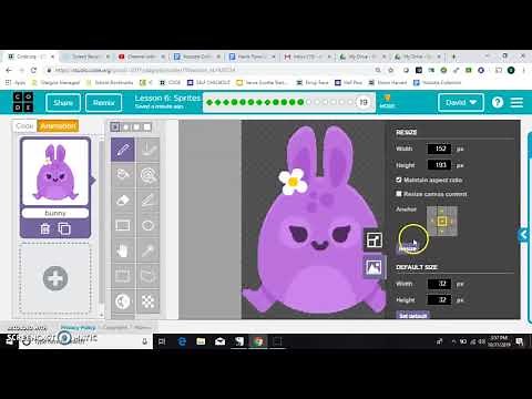 Resizing Sprites in Game Lab